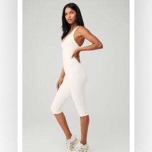 ALO Yoga White Jumpsuit